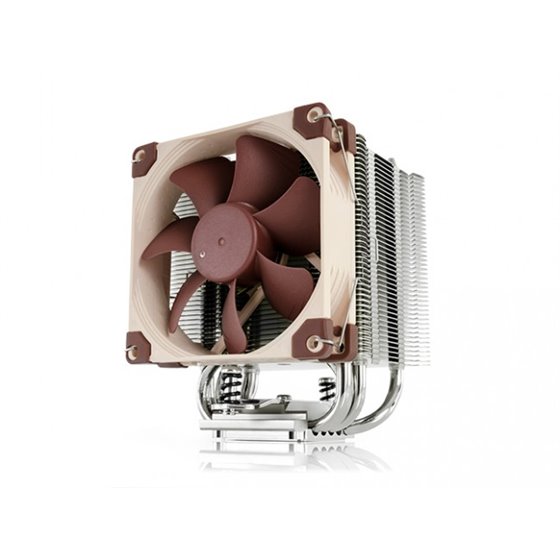 NH-U9S sistema de refrigeración para ordenador Procesador Enfriador 9,2 cm Marrón, Metálico