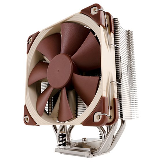 NH-U12S SE-AM4 sistema de refrigeración para ordenador Procesador Enfriador 12 cm Beige, Marrón, Acero inoxidable