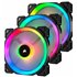 LL120 RGB Carcasa del ordenador Ventilador 12 cm Negro, Blanco