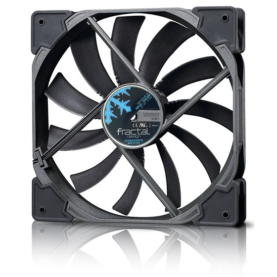 Venturi HF-14 Carcasa del ordenador Ventilador 14 cm Negro, Gris