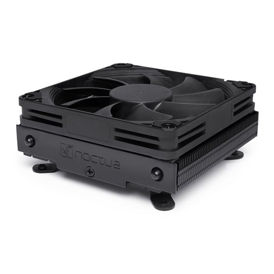 NH-L9I-17XX CH.BK sistema de refrigeración para ordenador Procesador Ventilador 9,2 cm Negro