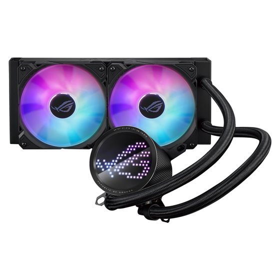 ROG Ryuo III 240 ARGB Procesador Kit de refrigeración líquida 12 cm Negro