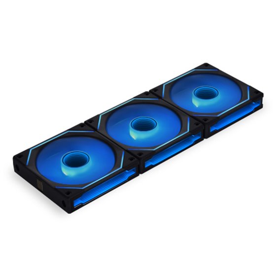 Uni Fan SL-INF Carcasa del ordenador Ventilador 12 cm Negro 3 pieza(s)