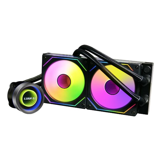 GA II TRINITY Carcasa del ordenador Sistema de refrigeración líquida todo en uno 12 cm Negro 1 pieza(s)