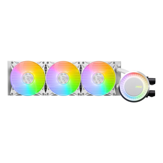 MAG Coreliquid E360 White Placa base, Procesador Kit de refrigeración líquida 12 cm Blanco