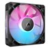 iCUE LINK RX120 RGB Carcasa del ordenador Ventilador 12 cm Negro 1 pieza(s)