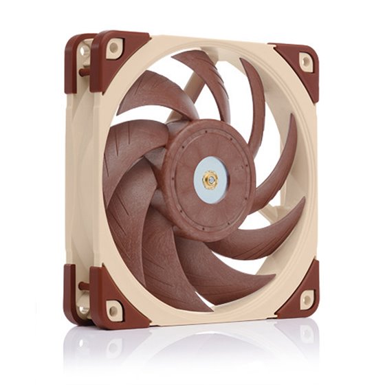 NF A12x25 FLX Carcasa del ordenador Ventilador 12 cm Beige, Rojo