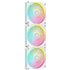 iCUE LINK LX120 RGB Carcasa del ordenador Ventilador 12 cm Blanco 3 pieza(s)