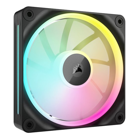 iCUE LINK LX120 RGB Carcasa del ordenador Ventilador 12 cm Negro 1 pieza(s)