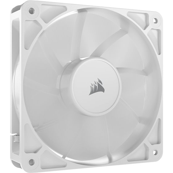 RS120 Carcasa del ordenador Ventilador 12 cm Blanco 1 pieza(s)