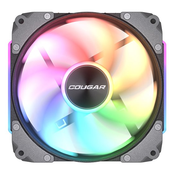 CF-APR12HB-RGB Carcasa del ordenador Ventilador 12 cm Negro 1 pieza(s)