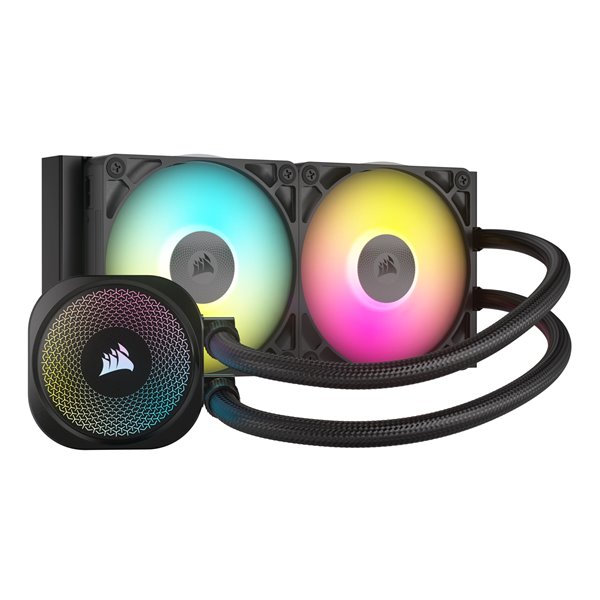 iCUE LINK TITAN RX RGB Procesador Sistema de refrigeración líquida todo en uno 12 cm Negro 1 pieza(s)