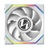 12SLLCD1W1W Carcasa del ordenador Ventilador 12 cm Blanco 1 pieza(s)