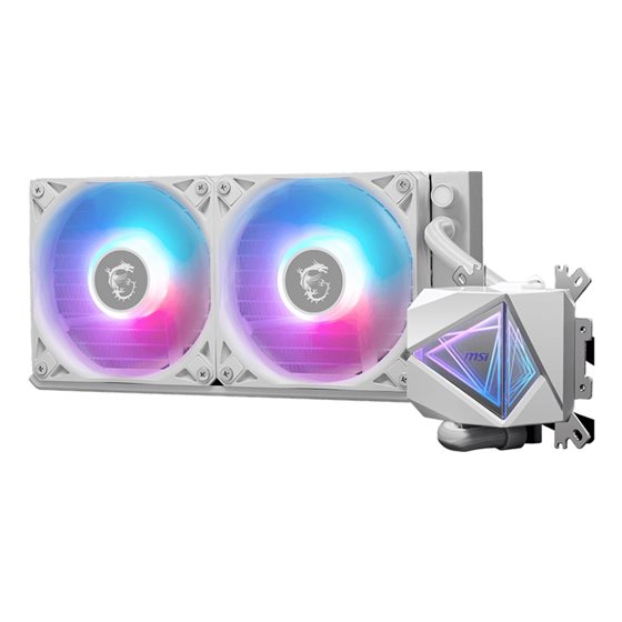 MAG Coreliquid I240 Procesador Kit de refrigeración líquida 12 cm Blanco 1 pieza(s)