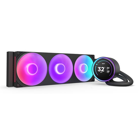 Kraken Elite 360 RGB Procesador Sistema de refrigeración líquida todo en uno 12 cm Negro 1 pieza(s)