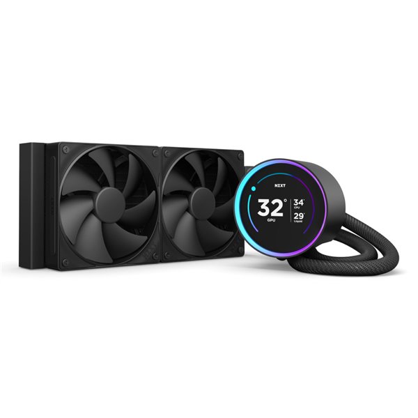 Kraken Elite 240 Procesador Sistema de refrigeración líquida todo en uno 12 cm Negro 1 pieza(s)