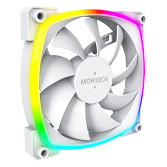 AX120 PWM Carcasa del ordenador Ventilador 12 cm Blanco 3 pieza(s)
