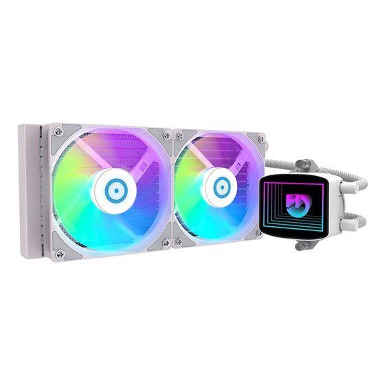 LDCR10003 sistema de refrigeración para ordenador Procesador Sistema de refrigeración líquida todo en uno 12 cm Blanco 1 pieza(s