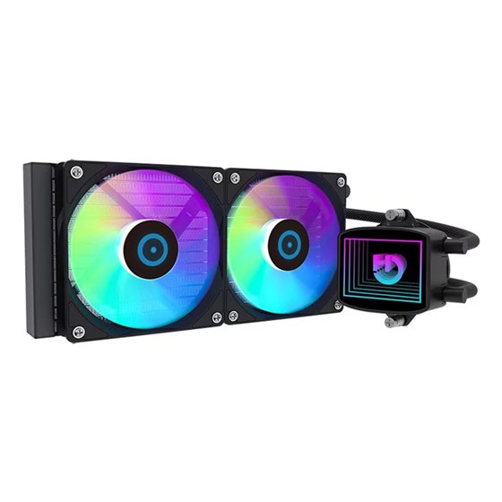 LQ240 Procesador Sistema de refrigeración líquida todo en uno 12 cm Negro 1 pieza(s)