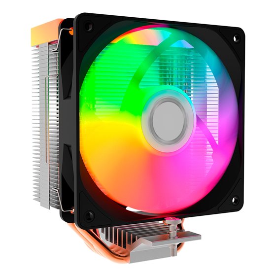 GAMING REFRIGERADOR CPU ARGB INFINITE AIR 120 4 HEATPIPES 180W TDP