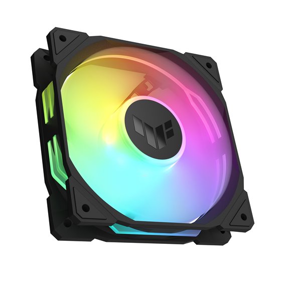 TUF Gaming TR120 ARGB Reverse Fan - Single Pack Carcasa del ordenador Ventilador 12 cm Negro