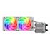 CGR-PSDUTRGB-W-240 Procesador Sistema de refrigeración líquida todo en uno 12 cm Blanco 1 pieza(s)