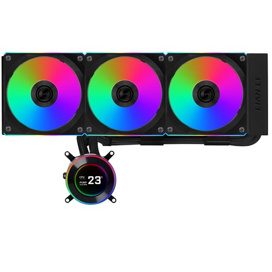 GA II Hydroshift II LCD-C 360CL Procesador Sistema de refrigeración líquida todo en uno 12 cm Negro 1 pieza(s)
