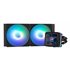 ALPHA2 DS A24 BLACK sistema de refrigeración para ordenador Procesador Sistema de refrigeración líquida todo en uno 12 cm Negro 