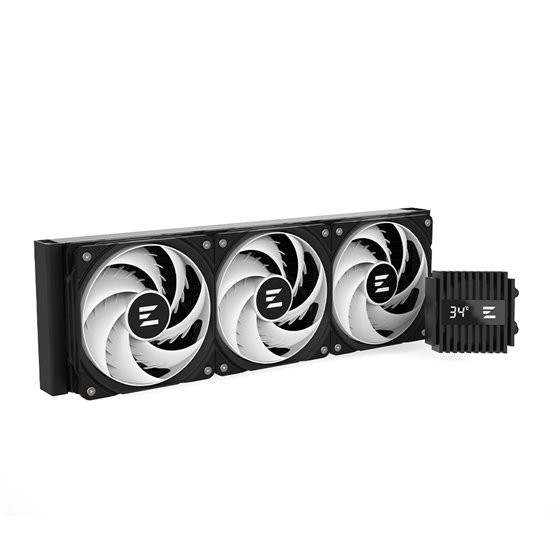 ALPHA2 A36 BLACK sistema de refrigeración para ordenador Procesador Sistema de refrigeración líquida todo en uno Negro