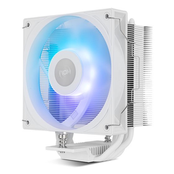Hummer NXHUMMERR400ARGBWH sistema de refrigeración para ordenador Procesador Ventilador 12 cm Blanco