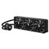 NOX 360 mm Procesador Kit de refrigeración líquida 12 cm Negro 1 pieza(s)