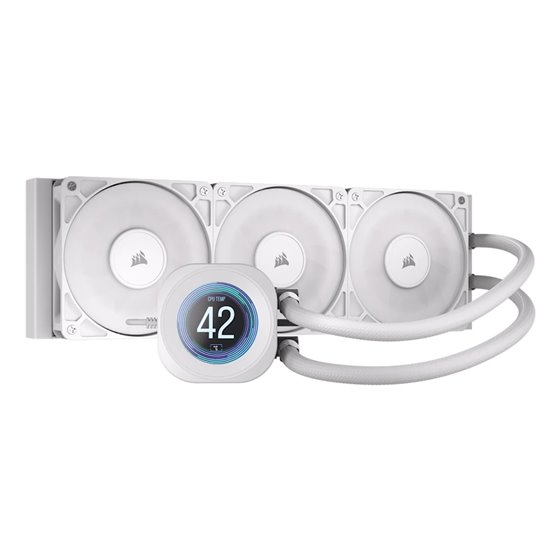 Nautilus 360 RS Procesador Sistema de refrigeración líquida todo en uno 12 cm Blanco