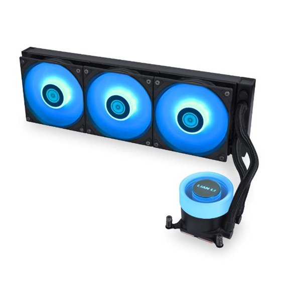 GA II LITE Procesador Kit de refrigeración líquida 12 cm Negro