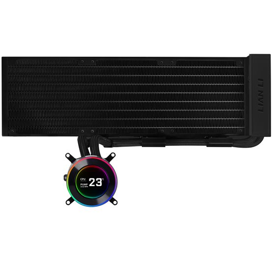 GA II Hydroshift II LCD-C 360N Carcasa del ordenador Sistema de refrigeración líquida todo en uno Negro