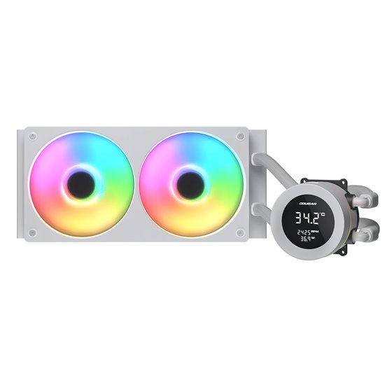 CGR-PSDVARGB-W-240 Procesador Sistema de refrigeración líquida todo en uno 12 cm Blanco
