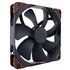 NF-A14 INDUSTRIALPPC-2000 IP67 PWM Carcasa del ordenador Ventilador 14 cm Negro, Marrón