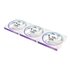 ZM-DF120 A3 WHITE sistema de refrigeración para ordenador Placa base Ventilador 12,4 cm Blanco 1 pieza(s)