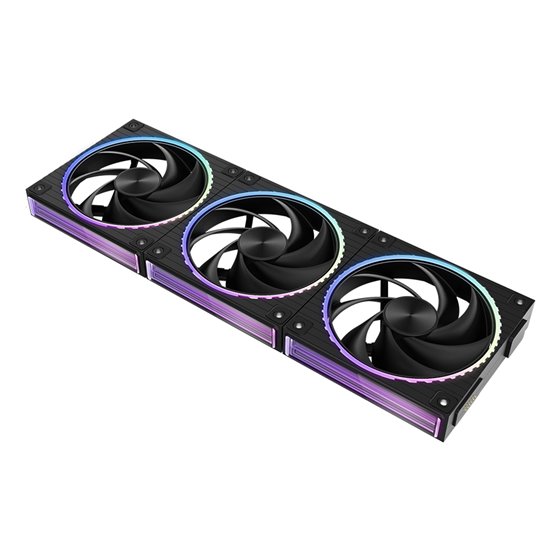 ZM-DF120 A3 BLACK sistema de refrigeración para ordenador Placa base Ventilador 12,4 cm Negro 1 pieza(s)
