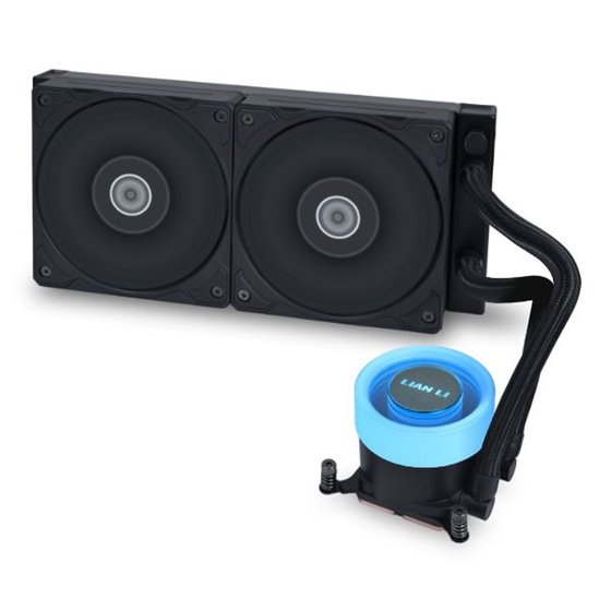 GA II LITE Procesador Sistema de refrigeración líquida todo en uno 12 cm Negro 1 pieza(s)