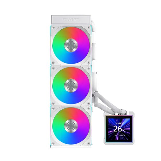 HydroShift II LCD-S 360 CL Procesador Kit de refrigeración líquida 12 cm Blanco 1 pieza(s)