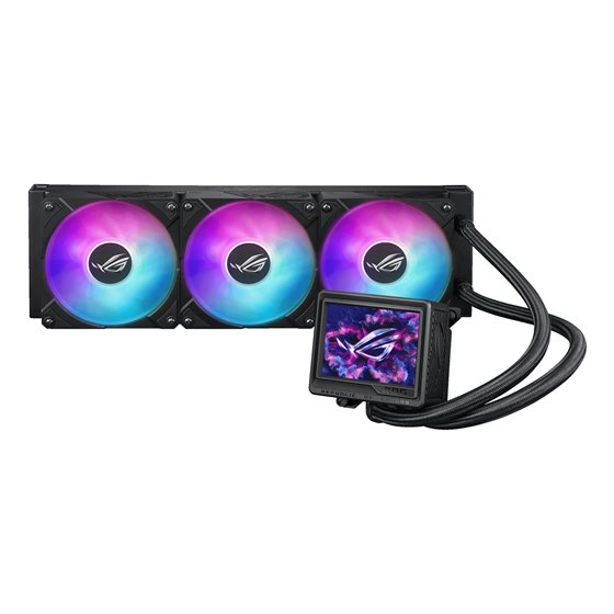 ROG Ryujin III 360 ARGB Extreme Carcasa del ordenador Sistema de refrigeración líquida todo en uno 12 cm Negro