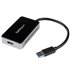 Adaptador de Vídeo Externo USB 3.0 a HDMI con Hub USB 1 Puerto - Tarjeta Gráfica Cable - 1080p