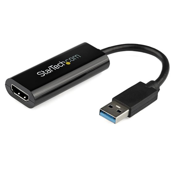 Adaptador USB 3.0 a HDMI - 1080p (1920x1200) - Adaptador Conversor Compacto de USB-A a HDMI para Monitor - Adaptador Gráfico Ext