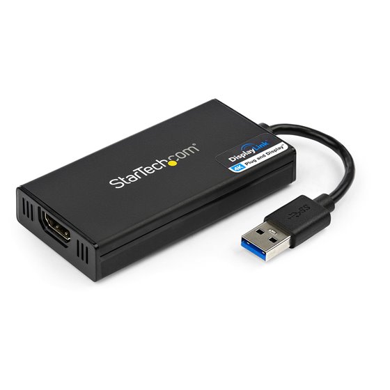 Adaptador Gráfico Externo USB 3.0 a HDMI - UltraHD 4K 30Hz - Certificado DisplayLink - Conversor USB-A a HDMI para Monitor - Tar