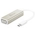 JCA111 Adaptador gráfico USB 1920 x 1080 Pixeles Aluminio, Blanco