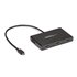 Adaptador USB-C Multimonitor de 3 Puertos - Hub Concentrador MST USB Tipo C a 3 Puertos HDMI - Divisor Splitter Multiplicador HD