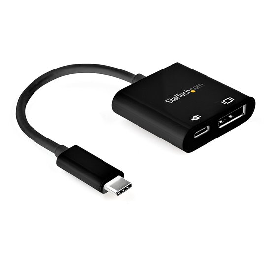 Cable de 1m USB-C a DisplayPort 1.4 HBR3 con Entrega de Alimentación PD de 60W - Convertidor Adaptador de Vídeo USB Tipo C 8K60H