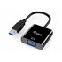 Adaptador de USB 3.0 a VGA (HD15)