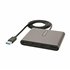 Adaptador USB 3.0 a 4 Puertos HDMI - Tarjeta Gráfica y de Vídeo Externa - Dongle Llave USB-A a 4x HDMI - 1080p a 60Hz - Converso