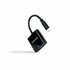 Conversor USB-C a VGA, USB-C/M-VGA/H, Negro, 10 cm